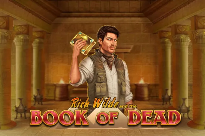 Book of Dead pokie game at Spinago